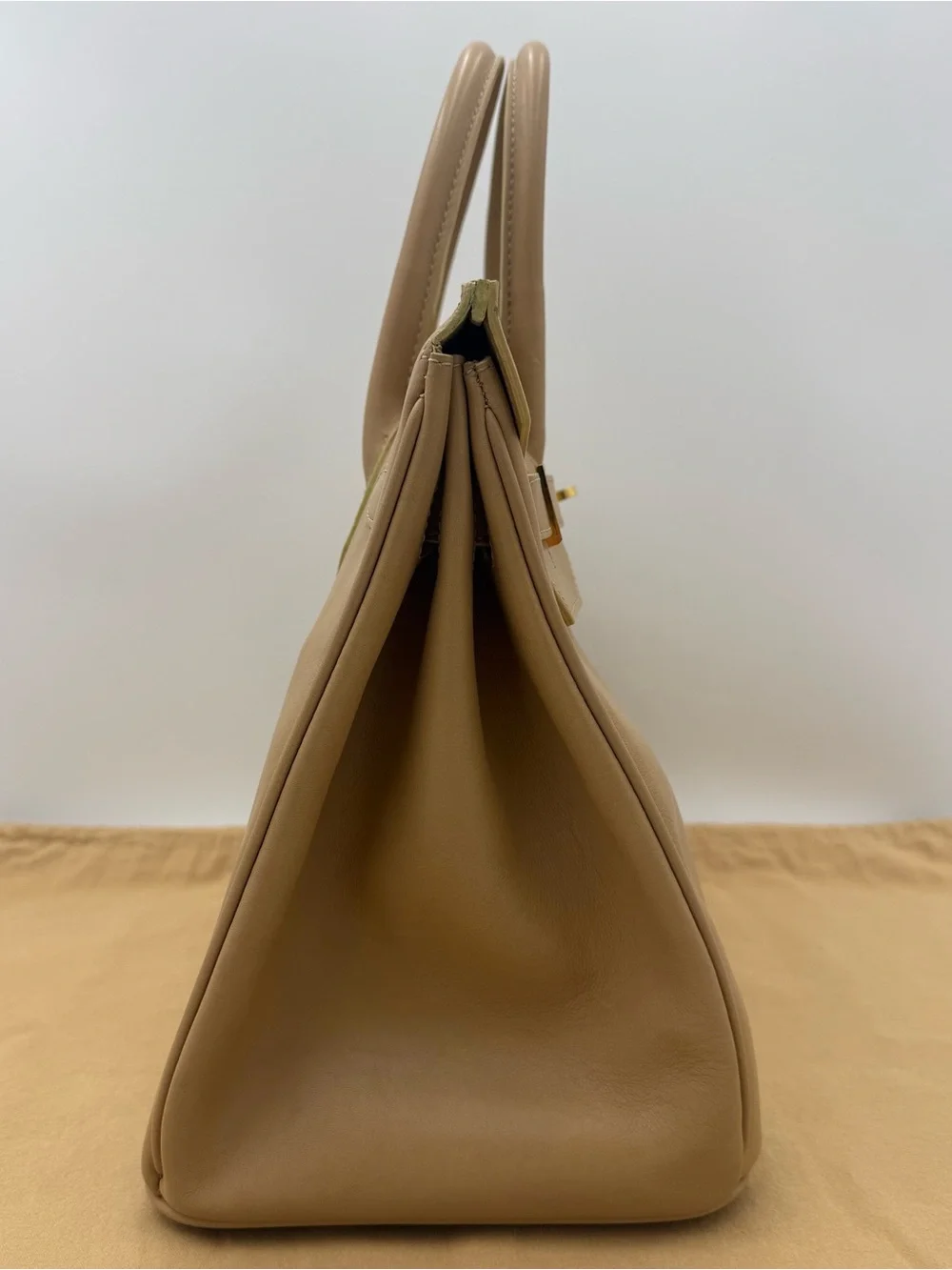 🇮🇹HIGH-CLASS by Claudio Budel 1971 MILANO 35 Bag in Beige • Made in ITALY - Picture 5 of 16